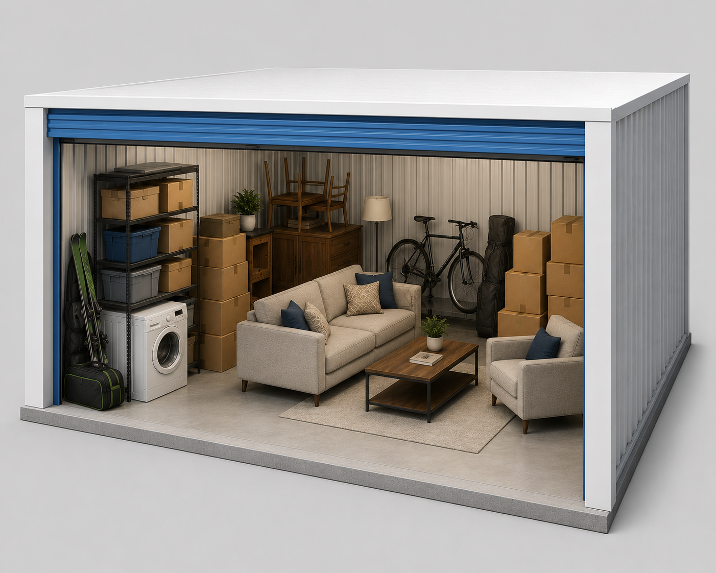 Trastero tamaño XL — 15 – 20 m²